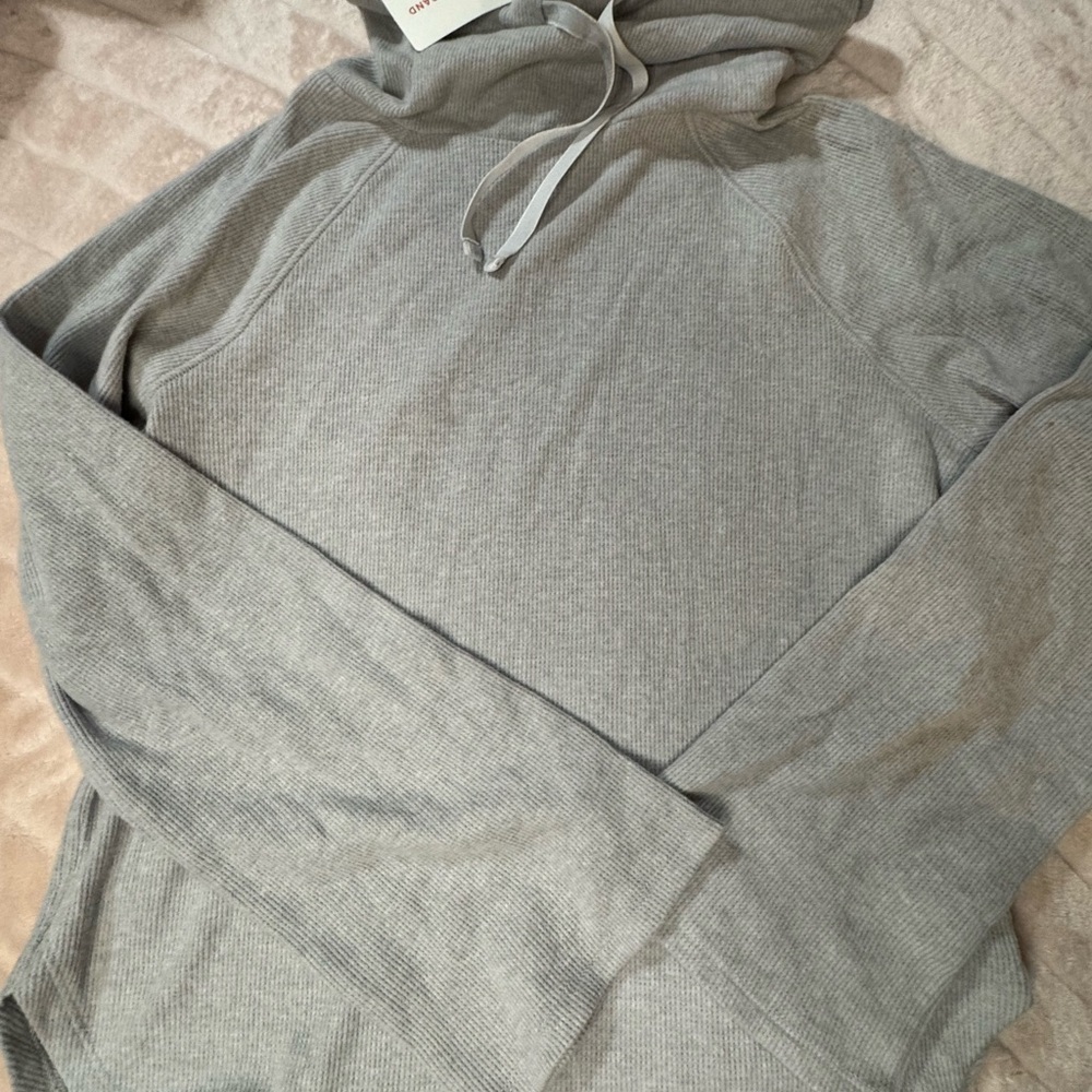 Lucky Brand Light Gray Women's Cowl Neck Sweater Size Small